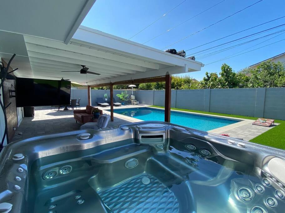 Huntington Beach, Ac, Pool, Hot Tub, Detached Office, Close To Beach, Outside Entertaining Area Dış mekan fotoğraf