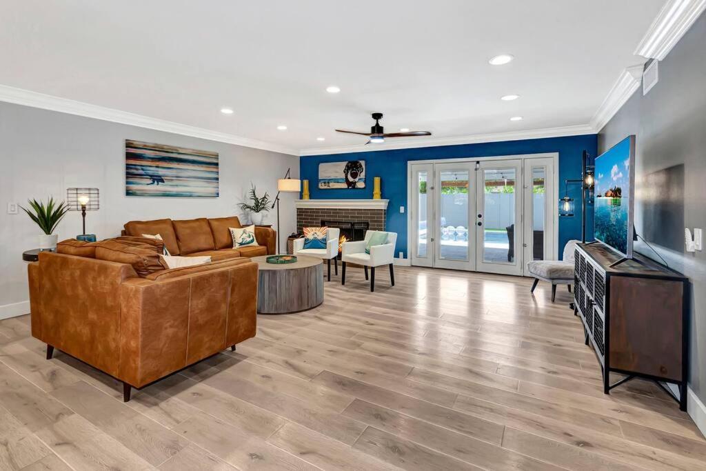 Huntington Beach, Ac, Pool, Hot Tub, Detached Office, Close To Beach, Outside Entertaining Area Dış mekan fotoğraf