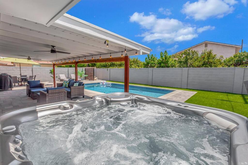 Huntington Beach, Ac, Pool, Hot Tub, Detached Office, Close To Beach, Outside Entertaining Area Dış mekan fotoğraf